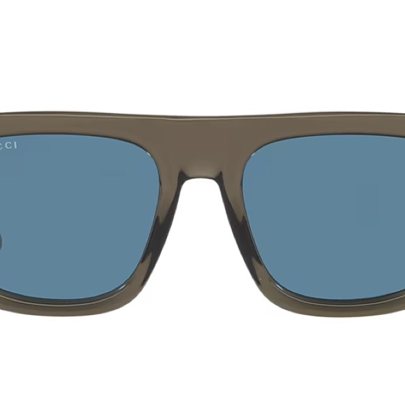 Gucci GG1262S sunglasses grey frame with blue lenses! LIKE NEW!!!!!! - Picture 5 of 7